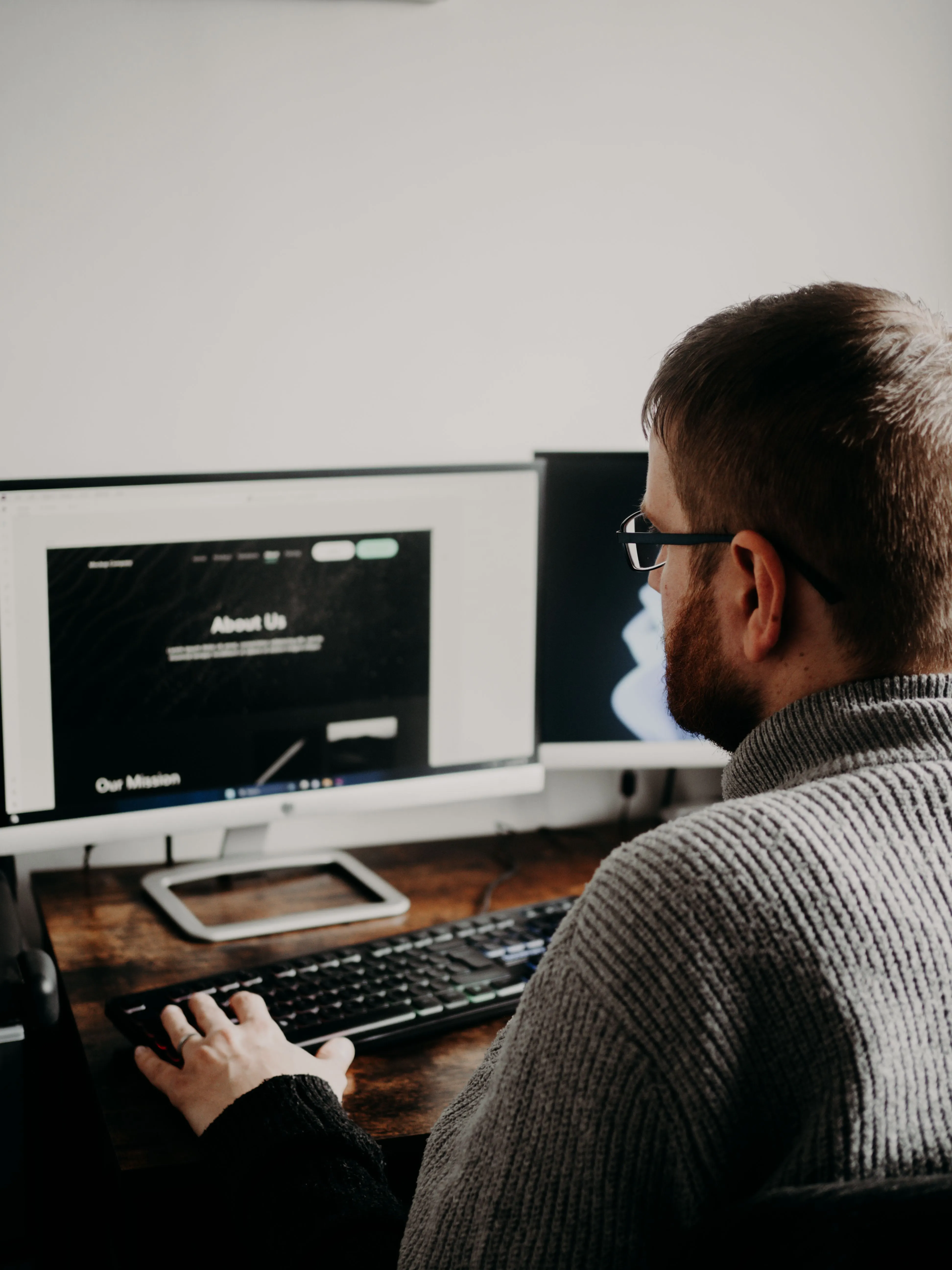 Alive Inc website design project